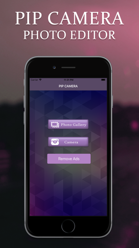 #1. PIP Camera Photo Editor HD (iOS) Ved: Suneel Gupta