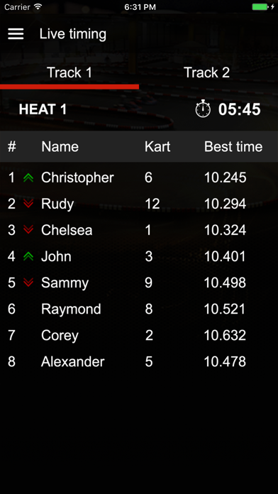 Screenshot #1 pour Prokart Raceland Wackersdorf