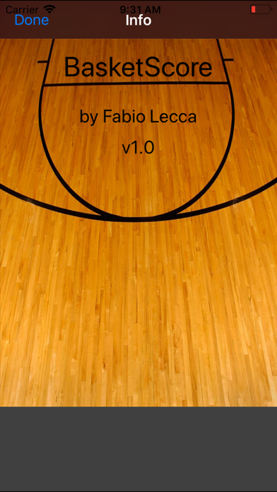 Screenshot #2 pour BasketScore