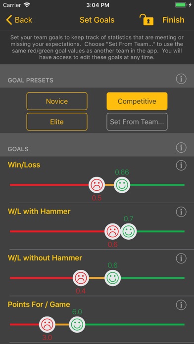 ROG Curling Stats Calculator screenshot 3