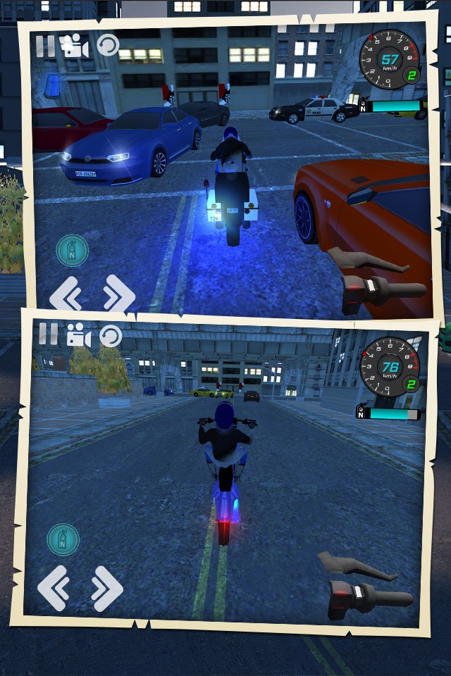 Motorcycle Driving Simulator screenshot 4