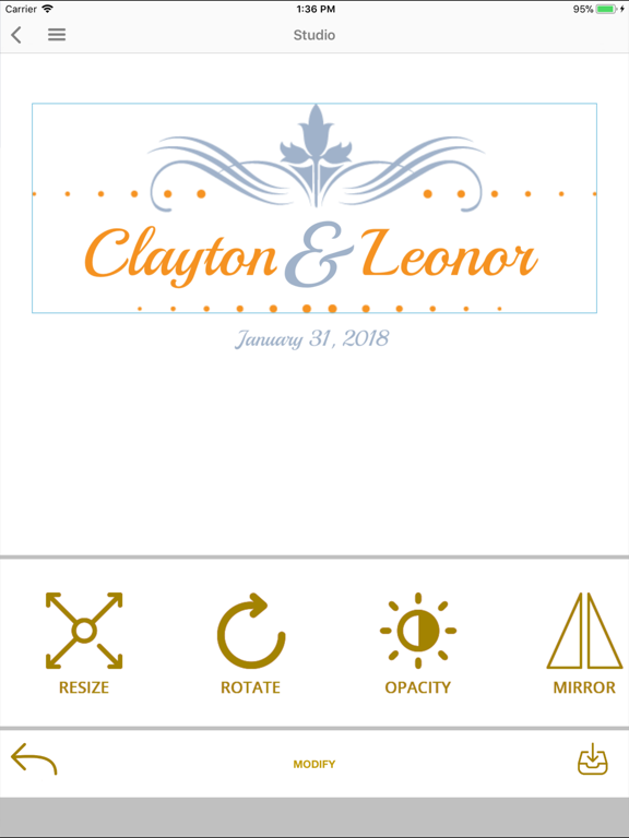 Screenshot #6 pour Quick Monogram Maker