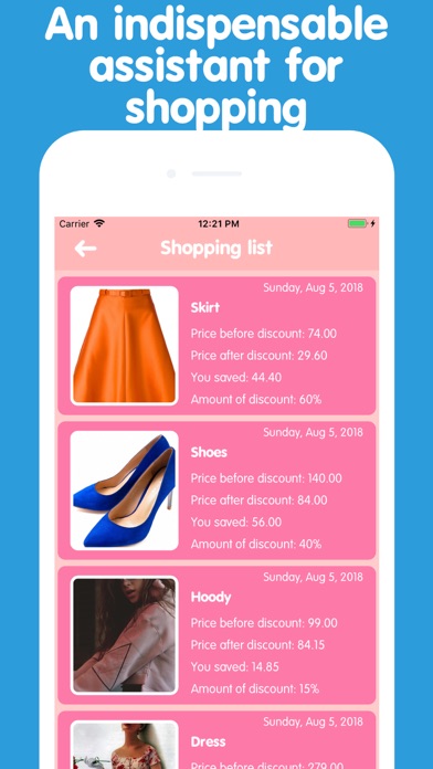 How to cancel & delete Easy shopping - discount list from iphone & ipad 2