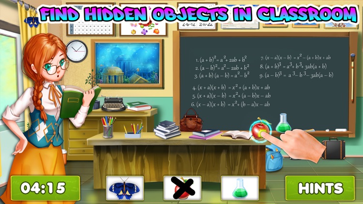 High School Hidden Objects