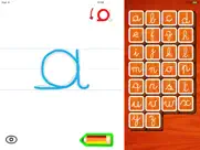 lettres cursives iPad Captures Décran 2