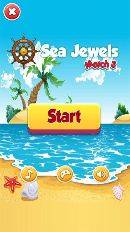 Sea Jewels Match 3 screenshot-4