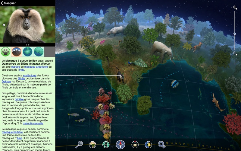 Screenshot #2 pour Terre 3D - Atlas des Animaux