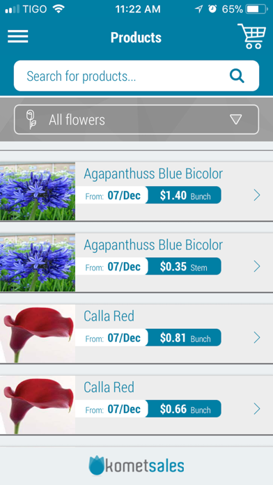 Screenshot #3 pour Komet Sales E-commerce