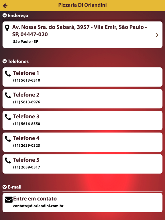 Screenshot #6 pour Pizzaria Di Orlandini