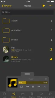 nplayer lite iPhone Captures Décran 1