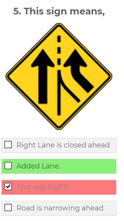KY DMV PRACTICE DRIVING TESTS screenshot-7