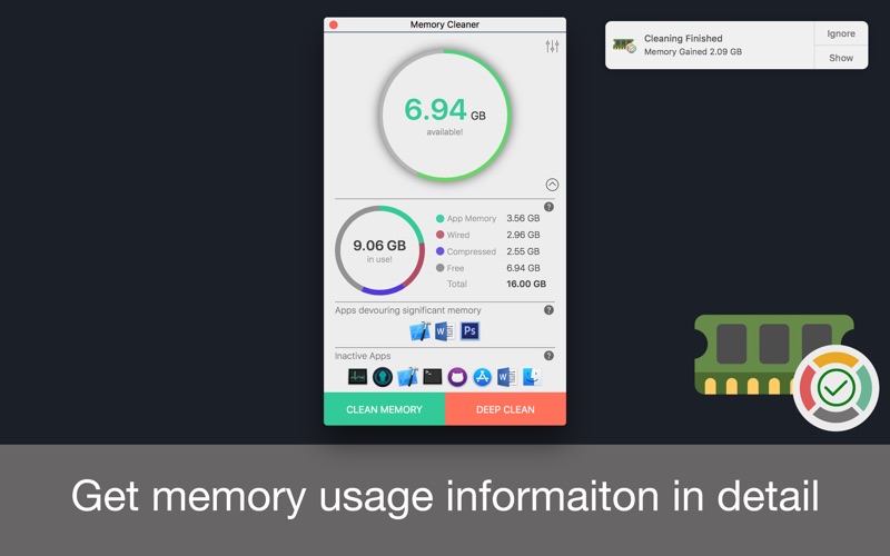 Memory Cleaner - Freeup Memory thumbnail 2