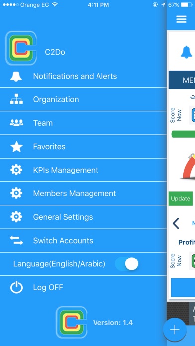 C2DO - KPI Dashboard screenshot 3