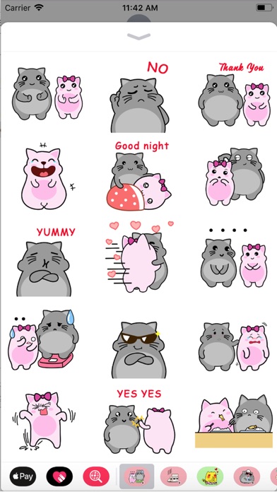 Milo & Nana - Cat Emoji GIF screenshot 2