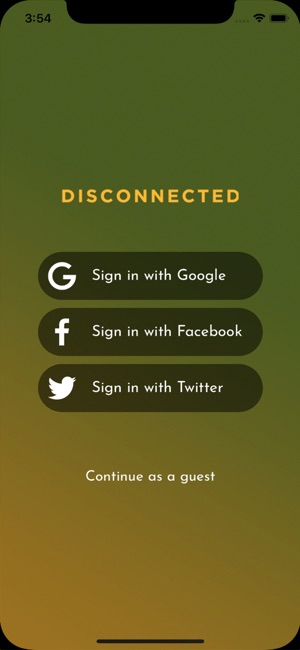 Disconnected Mobile