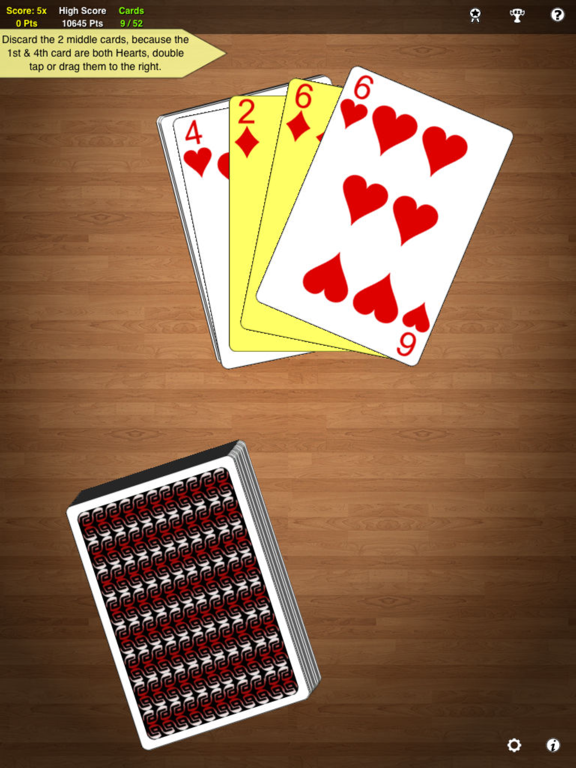 Screenshot #6 pour One Handed Solitaire