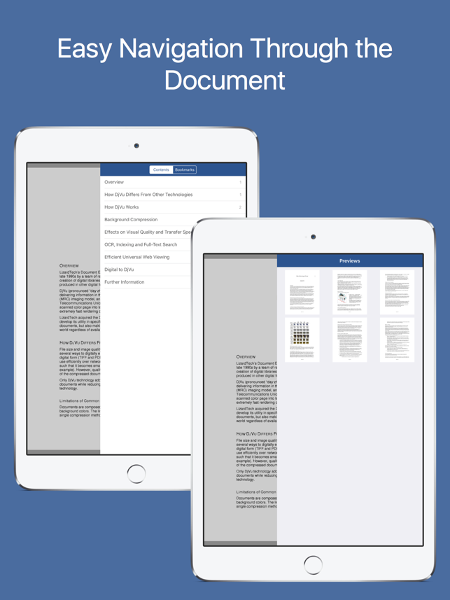 ‎DjVu Reader Pro - Viewer for djvu and pdf formats Screenshot