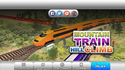 Mountain Train Hill Climb Screenshot