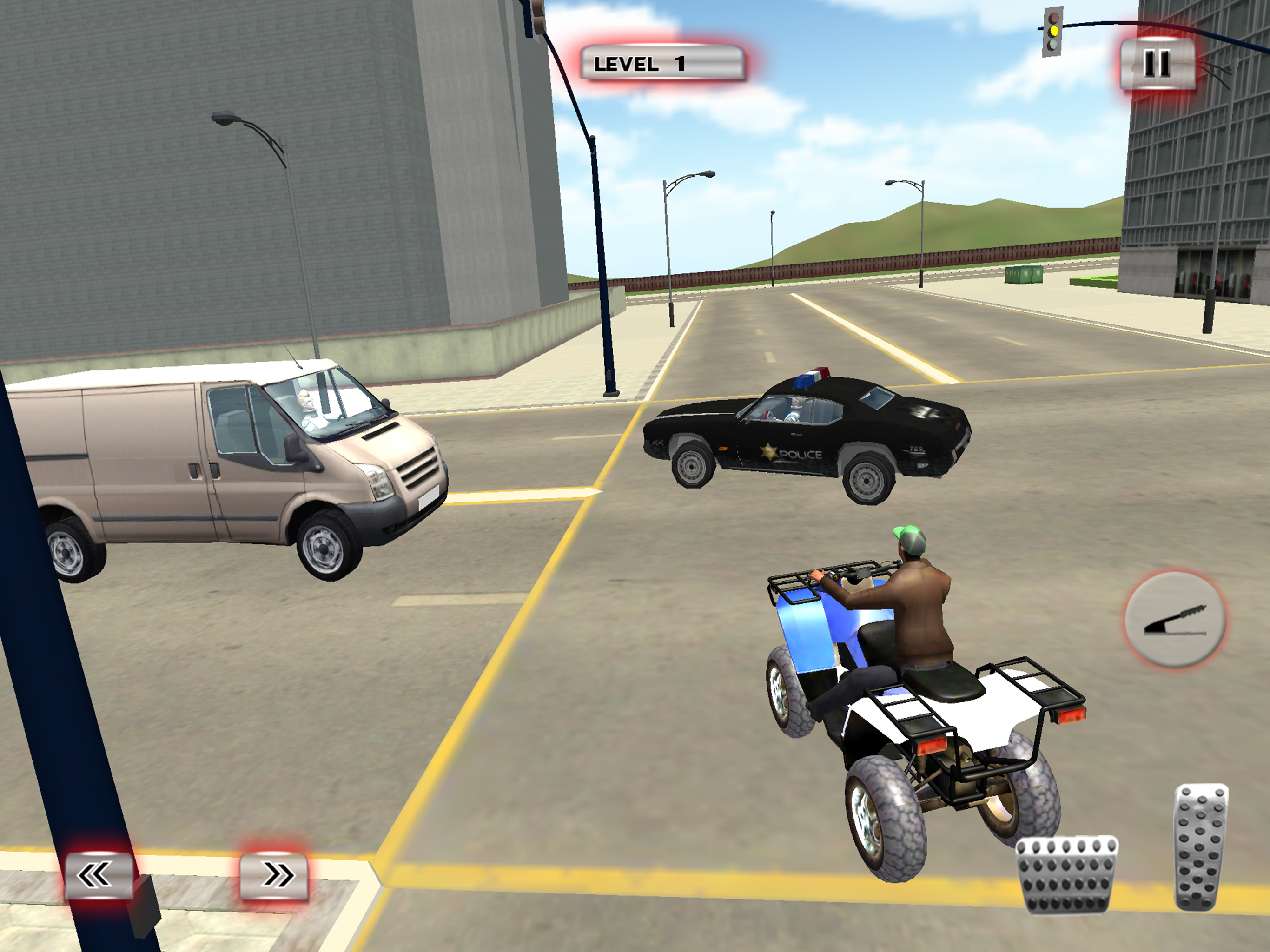 ATV Quad Bike Taxi: City Rider