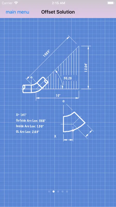 Piping Offset Calculator screenshot 4 of 10