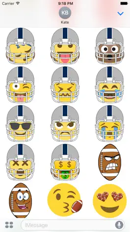 Game screenshot Dallas Football Sticker Pack Experience hack