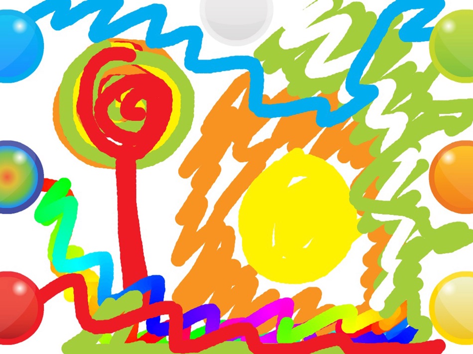 #5. Finger Paint With Sounds (iOS) Podle: Inclusive Technology Ltd