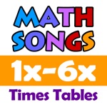 Math Songs Times Tables 1x - 6x