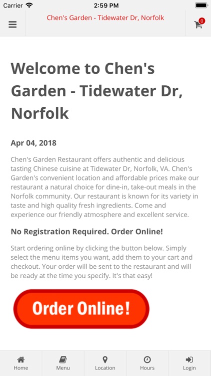 Chen's Garden Norfolk VA