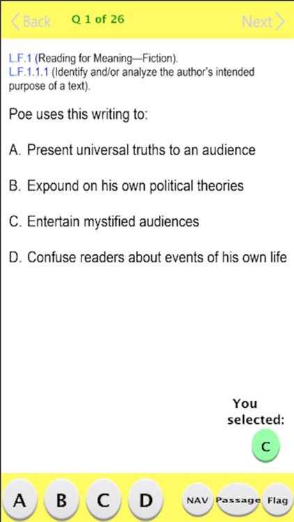 Keystone Lit Practice Test