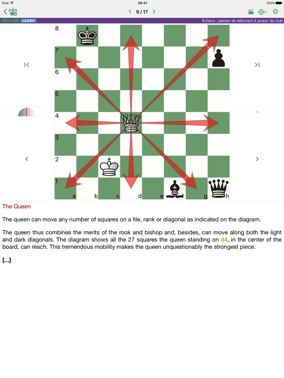 Screenshot #5 pour Échecs: de débutant au club