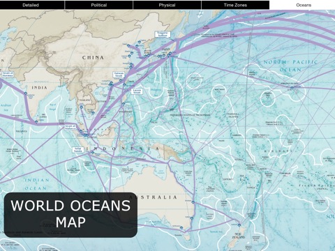 World Map Pro for iPadのおすすめ画像2