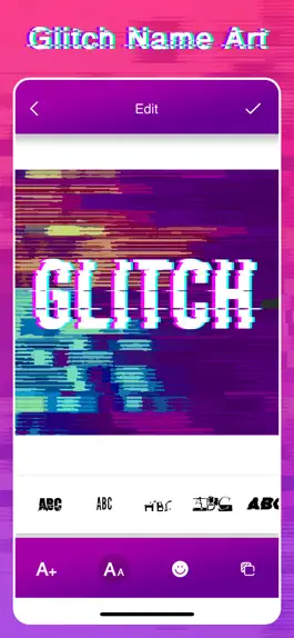 Game screenshot Glitch Effect Name Art apk