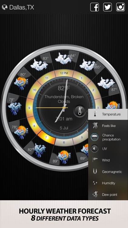 Weather Watch PRO - Complications & Forecasts