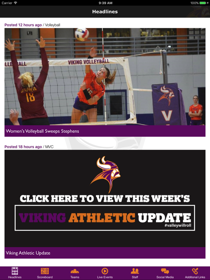 Missouri Valley Athletics