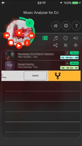 Game screenshot Music analyzer for DJ hack