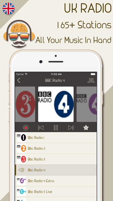 Screenshot #1 pour Live UK Radio Stations