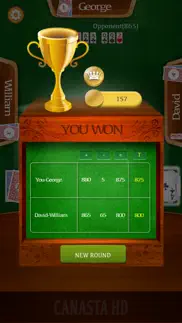 canasta hd iphone screenshot 3