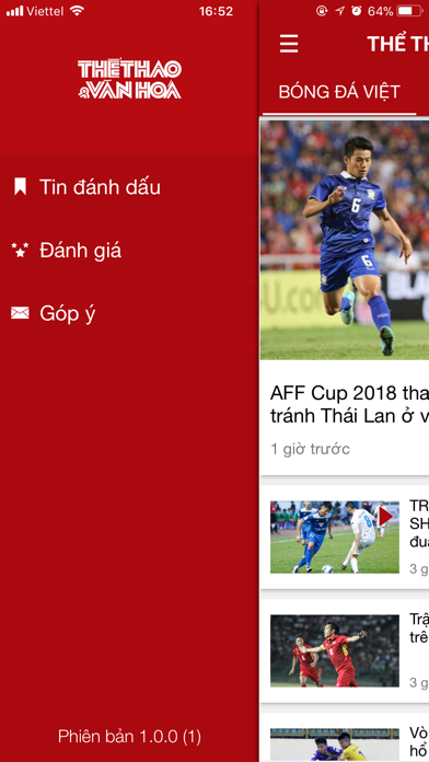 Screenshot #3 pour Thể Thao & Văn Hóa