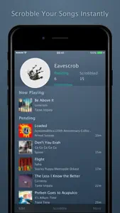 Eavescrob - for Last.fm screenshot #1 for iPhone