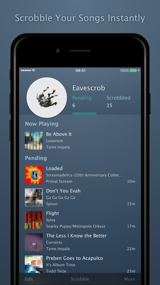Eavescrob - for Last.fm - 2.1.1 - (iOS)