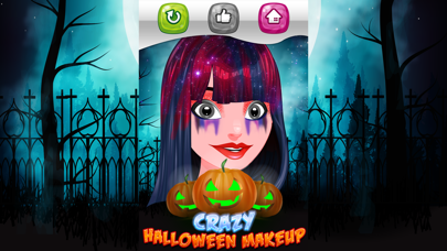 Screenshot #3 pour Halloween Makeup: DressUp Game