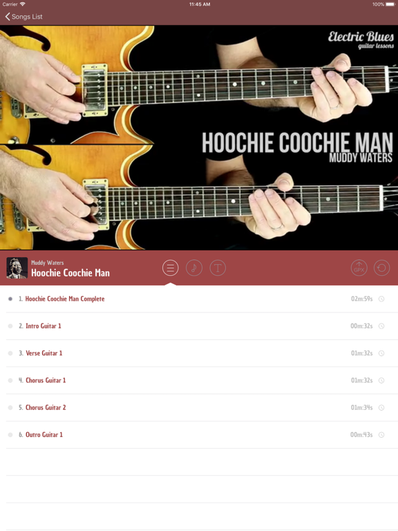 Screenshot #6 pour Electric Blues Guitar Lessons