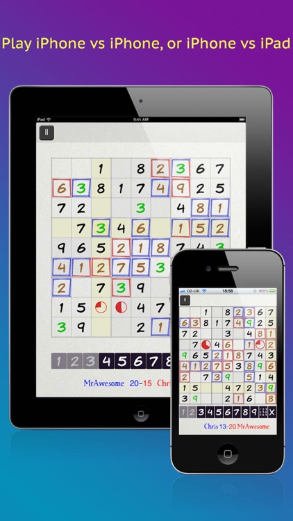 Sudoku Party (multiplayer/solo puzzles)
