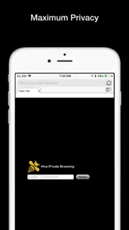 hive private browser iphone screenshot 2