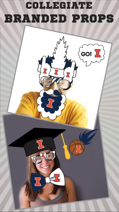 Illinois Fighting Illini PLUS Selfie Stickers screenshot 2