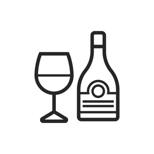 Minimal Wine Stickers icon