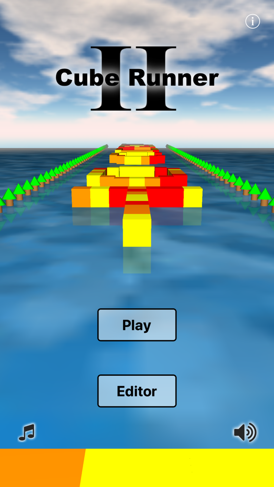 #2. Cube Runner II (iOS) By: Andy Qua