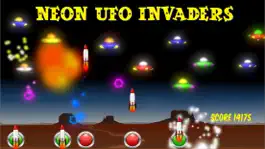 Game screenshot Neon UFO Invaders from Space apk