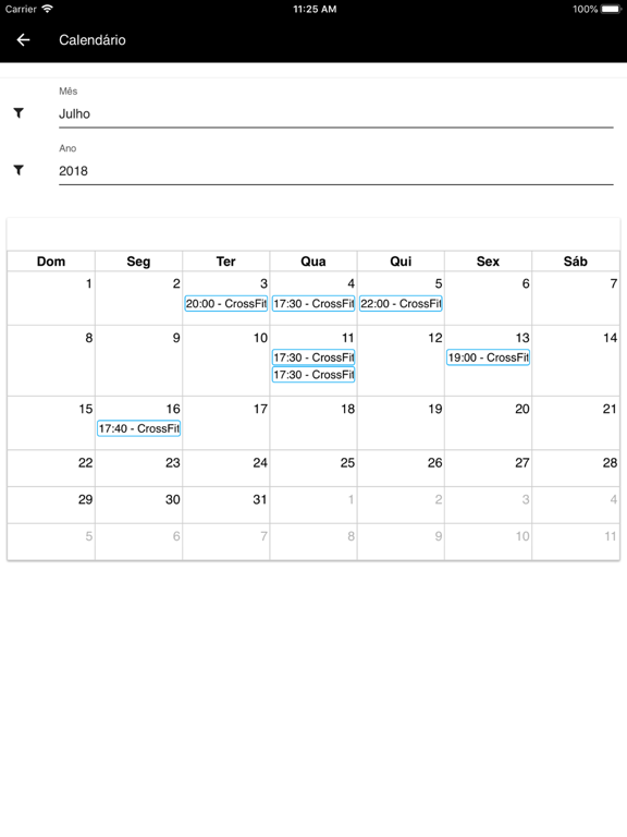 Screenshot #6 pour CrossFit Terminal 1