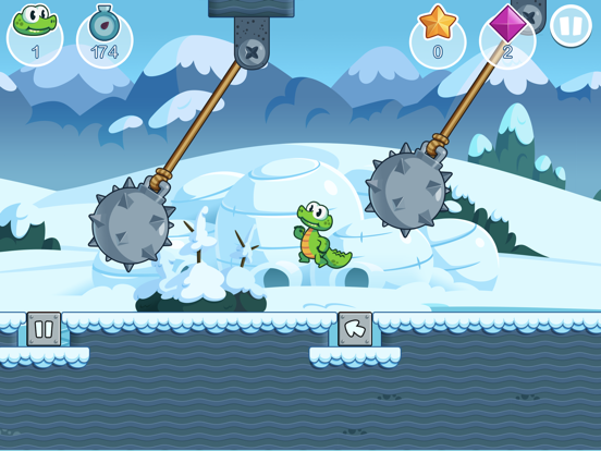 Croc's World Run iPad screenshot